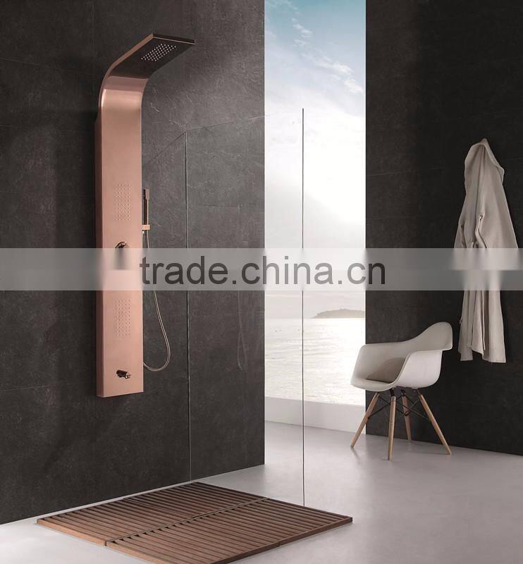 Bathroom Stainless Steel Shower Column Shower Panel For Hotel