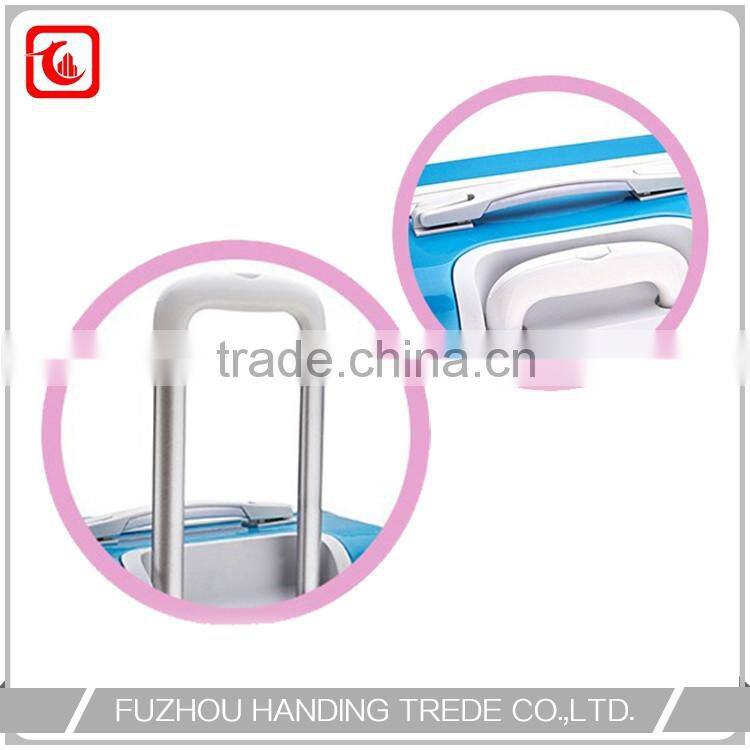 suitcase luggage colorful hard shell rainbow luggage french