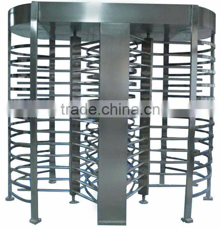 Access Control System Stainless Steel Full Height Turnstile with Good Price Fit for Residenstial Area