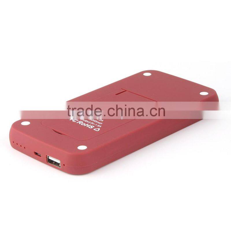 6000MAH Promotional gifts wireless charger power bank for mobile