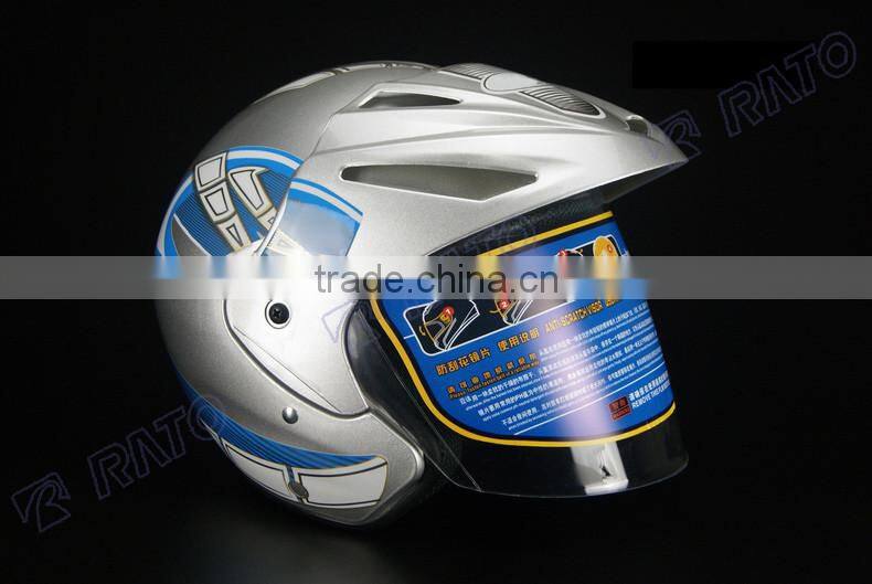 Top PP material plastic safty half face motorcycle helmet