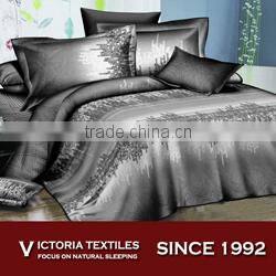 luxury design reactive printing bed in bag 4pcs complete bedding bed cover set