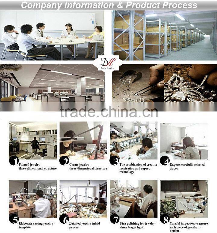 daihe copper shining invisible earrings