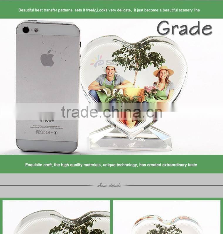 Love Shape Crystal Wedding Gift For Guest