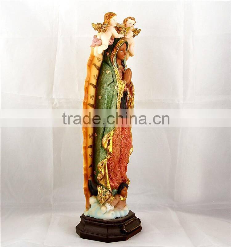 polyresin Our Lady of Guadalupe wholesale christian art