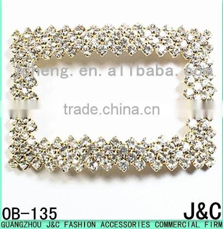 2016 new arrival crystal rhinestone lady fashion shoes ornaments