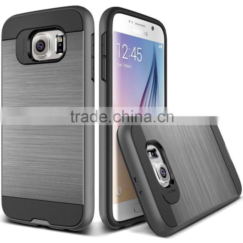 hot selling colorful 2 in 1 siries for samsung galaxy s6 cover case