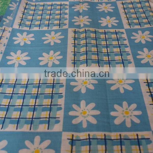 T/C65/35 45s*45s 110*76 printed muslin fabric