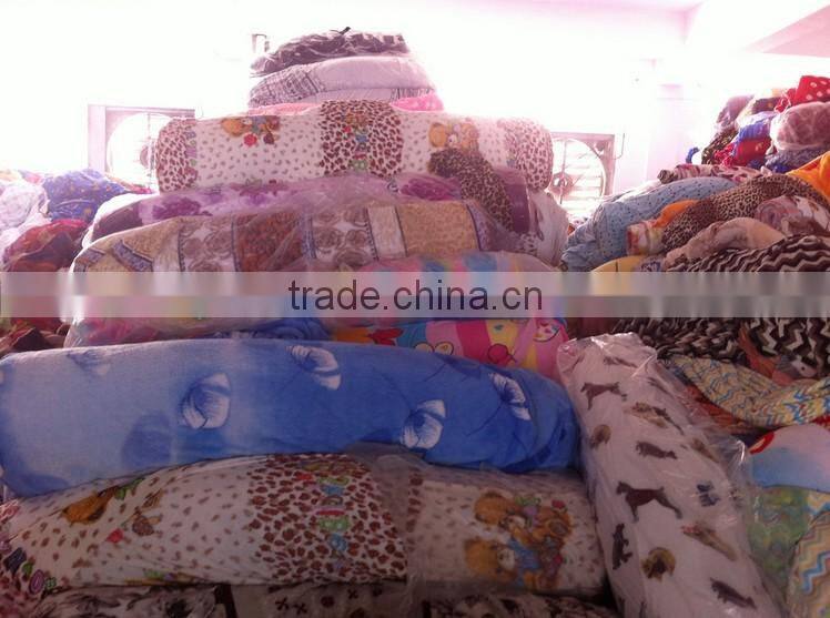Manufactory walmart alibaba china home textile stock fleece baby blanket