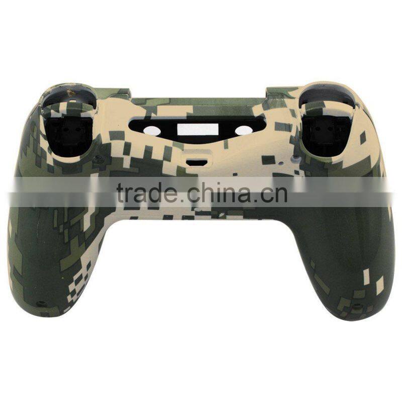 Customerized for ps4 Camo green Controller Shell Case Cover Kit for Sony PS4 - Includes Button Set, Camo green