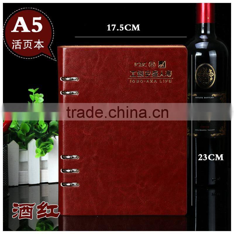 Promotional high quality custom spiral notebook