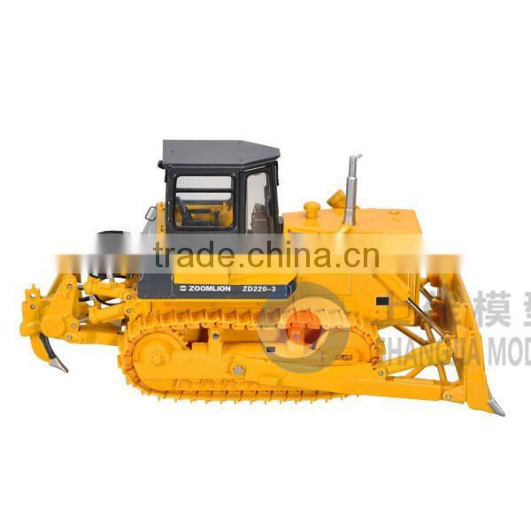 1:35 model car Bulldozer, mini bulldozer toys,die cast miniature model toy