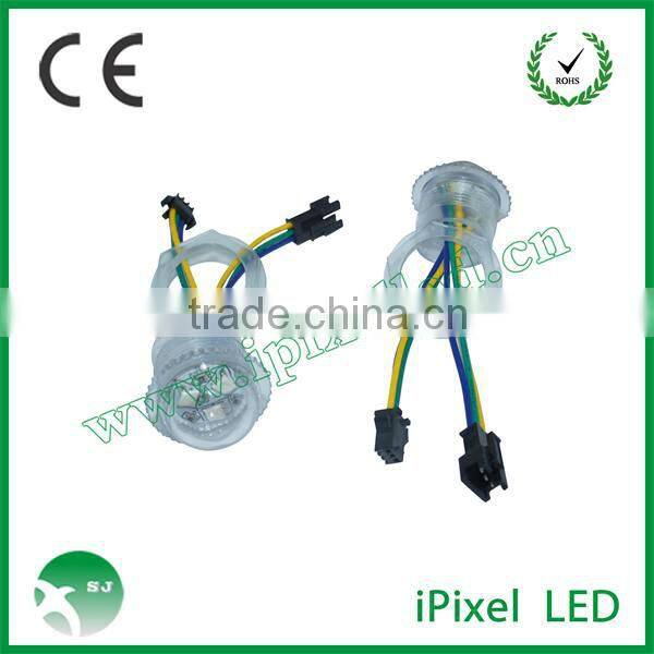 26mm round RGB LED pixel module light IC1903