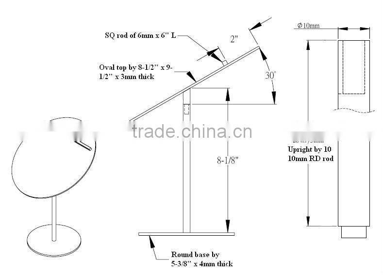 Shoe display riser stands/ Riser stand