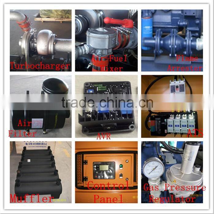 10kw-500kw power container natural gas generator manufacture price