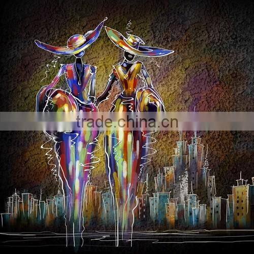 the wonderful moutians abstrct canvas printing painting