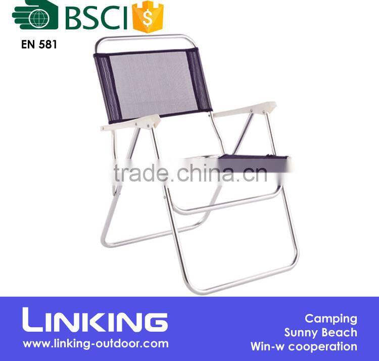 Different Color Portable Compact Folding Wide Beach Chair