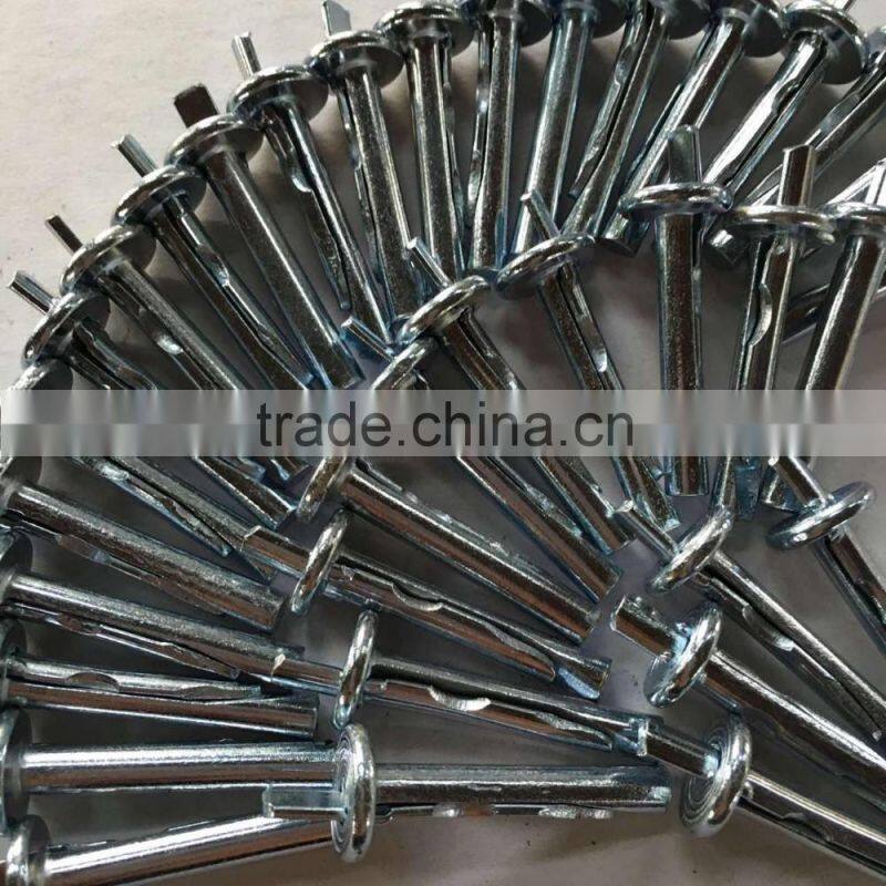 zinc plating-blue white anchor bolts ceiling anchor