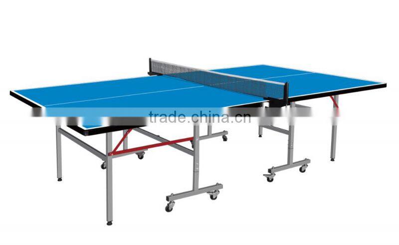 Modern hot sell 15/18/25mm outdoor aluminium foldable & movable tennis table