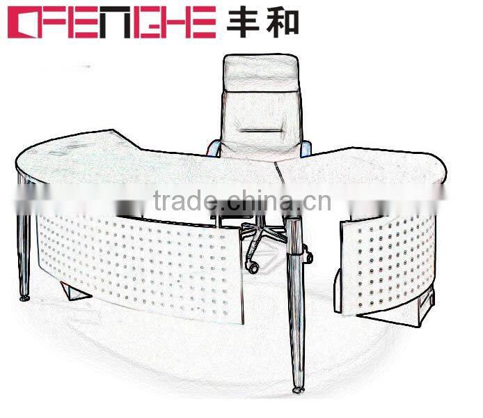modern u-shape office table design for office furniture D-005