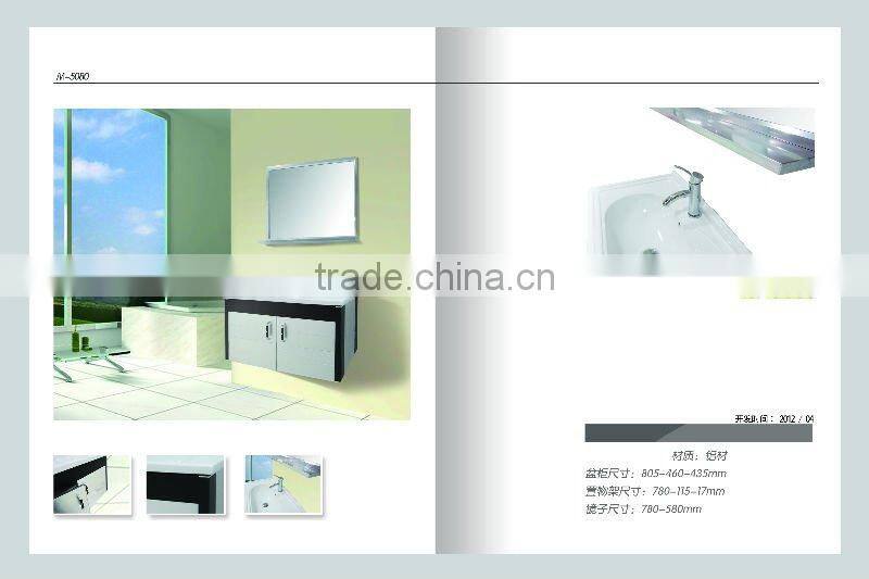 2016 New style Bathroom aluminium cabinet washbasin M-5070