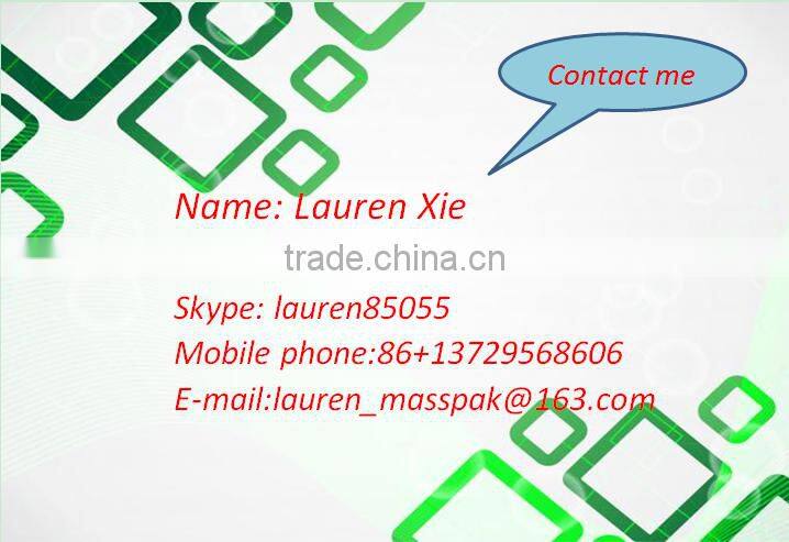 Cute design packaging clear plastic zipper bags small plastic bags