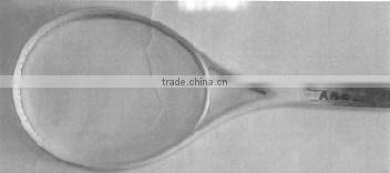 Customized racket with string