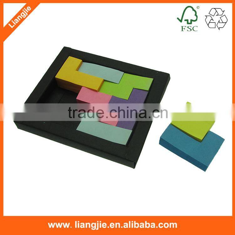 new design eco-friendly sticky note in different size group to square