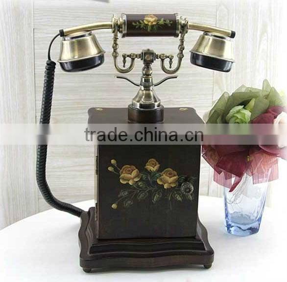Wooden box Antique Home Phones