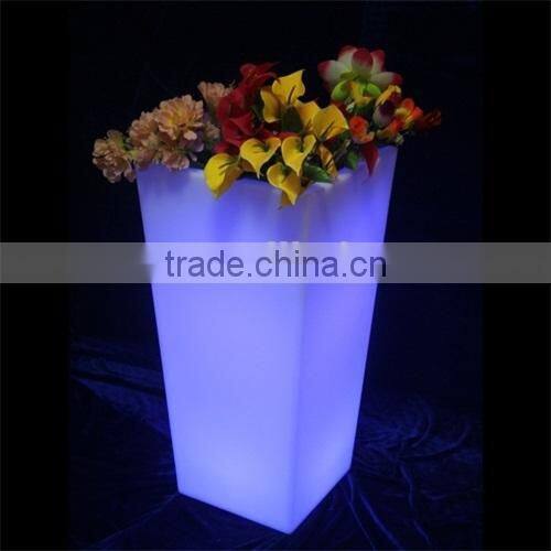 Remote control light bar furniture garden flowerpot led decoration light for wedding