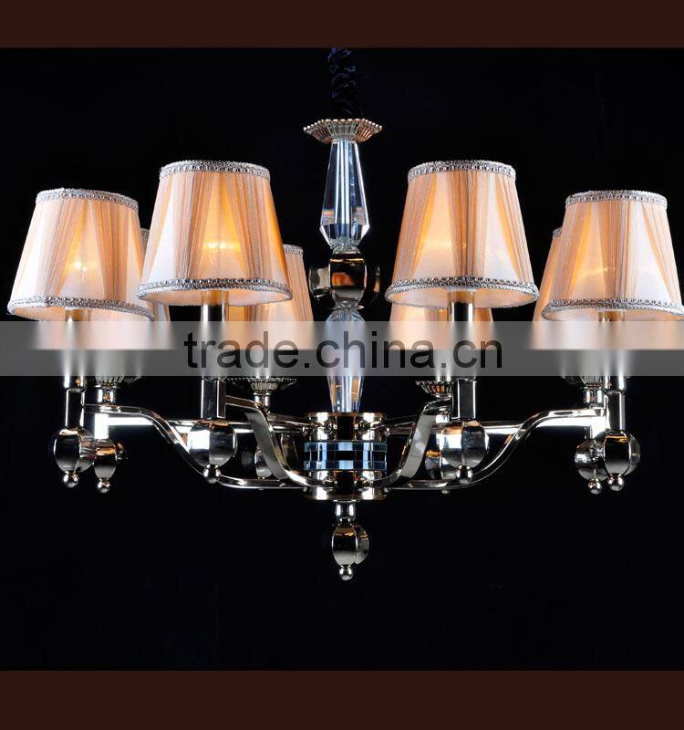 Big Elegant and atmosphere iron chandelier with 8 lights