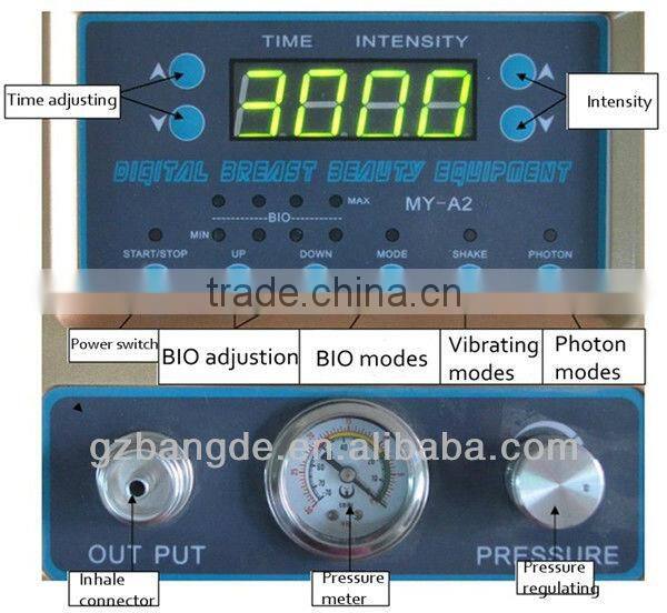 New arrival! Vibrating Vacuum Breast Enlargement Pump Beauty Machine BD-BZ007