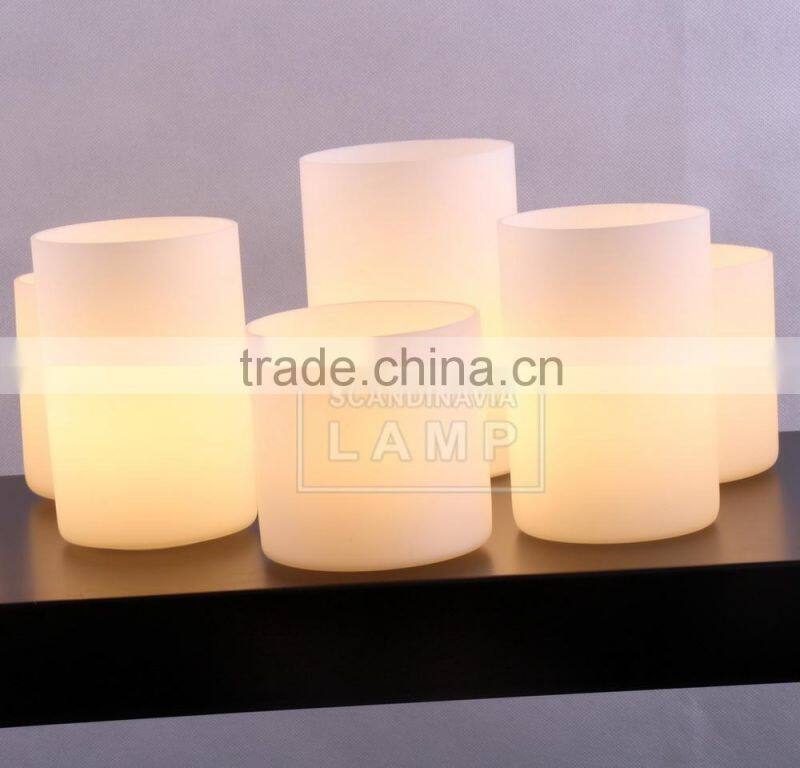 MODERN OFFICE KITCHEN ORNAMENT LAMP DIAMOND CHANDELIER IRON PYRAMID PENDANT LAMP