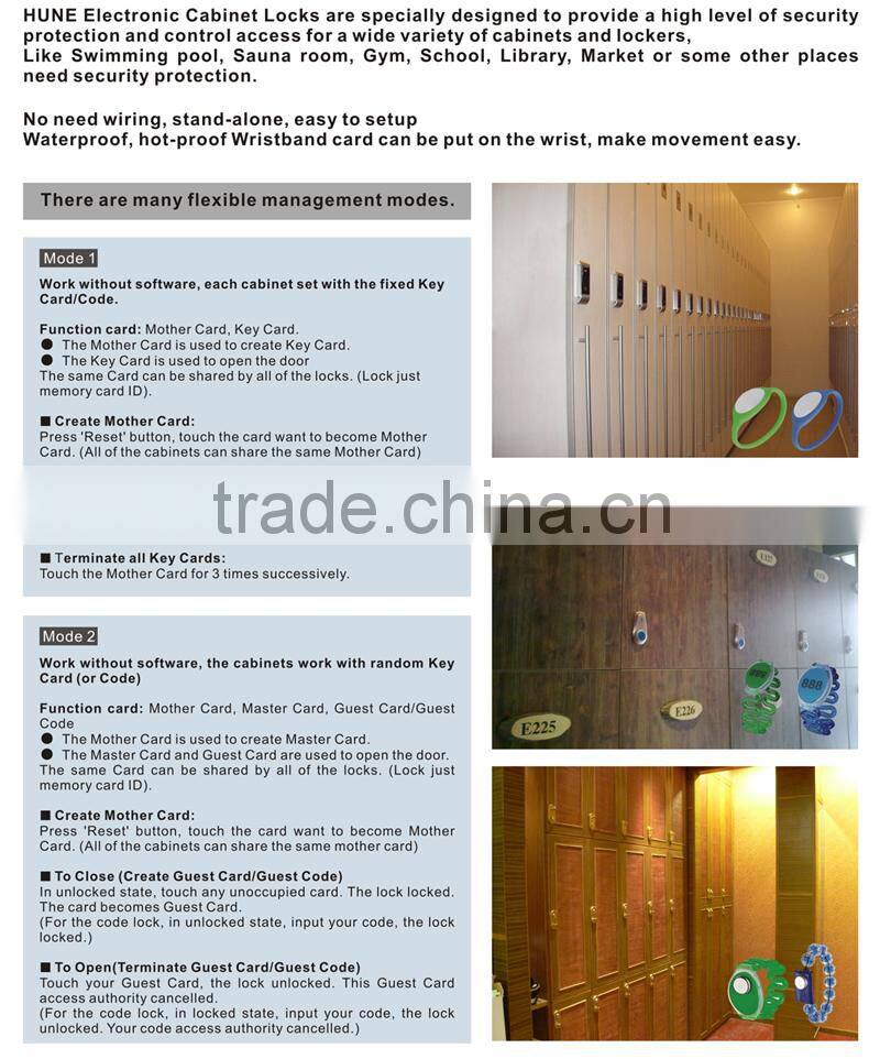 gym magnetic locker lock