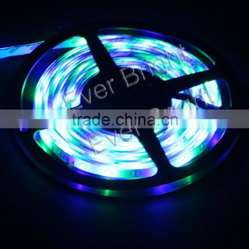 High quality smd 3528 5 meter rgb led strip manual controller
