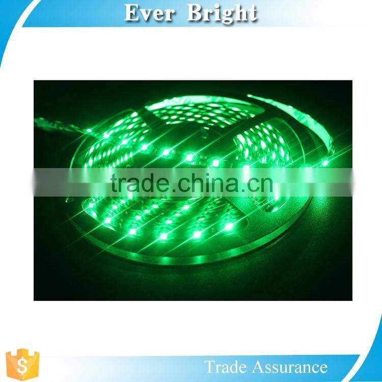 Green light led strip light for car, 5050 smd led light strip,12v/24v waterproof led light strip