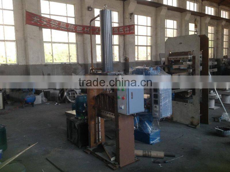 vertical rubber bale cutter/rubber sheet cutter