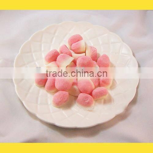 FLY sugar coated soft jelly candy with strawberry flavour