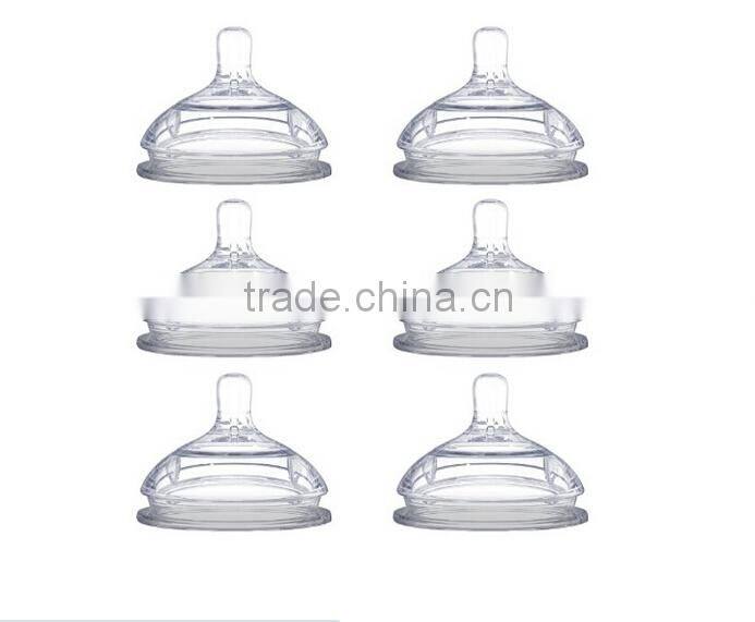 custom baby bottle nipple & Food-grade printing LOGO Baby bottle Teat
