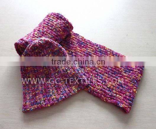 winter beanie and scarf