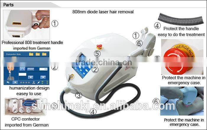 home use diode laser hair removal machine for face and body