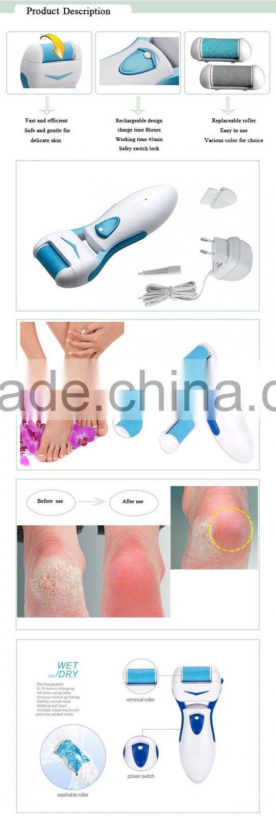 Electric Callus Remover Professional Pedicure Manicure equipment Callus Trimmer