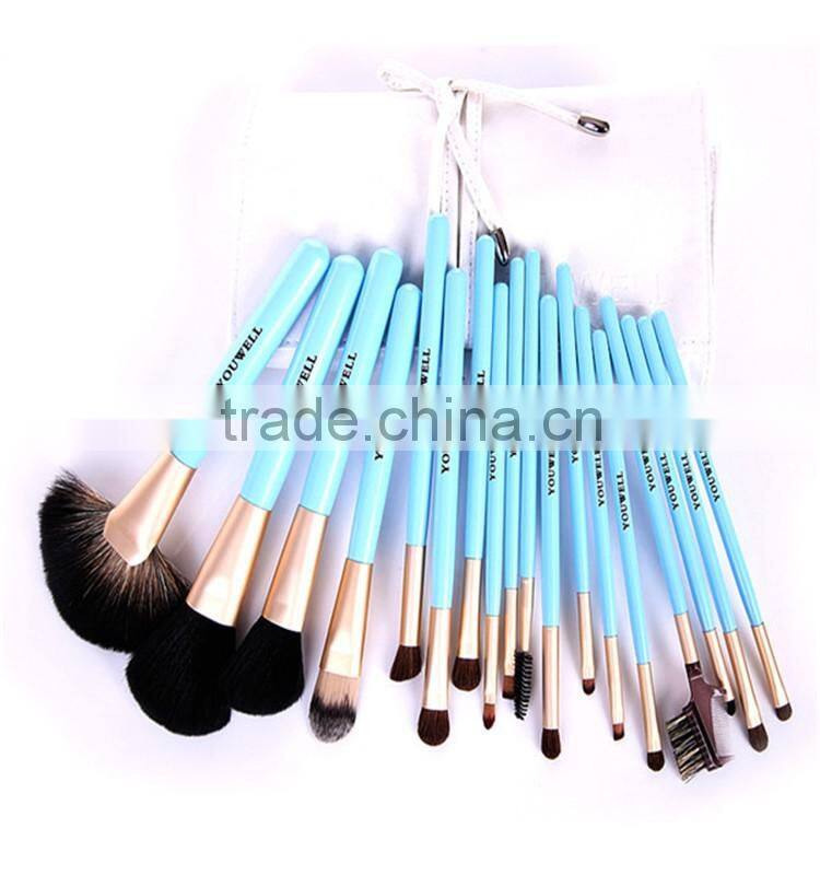 18pcs Pony Hair make up brushes makeup for beauty with makeup brush case