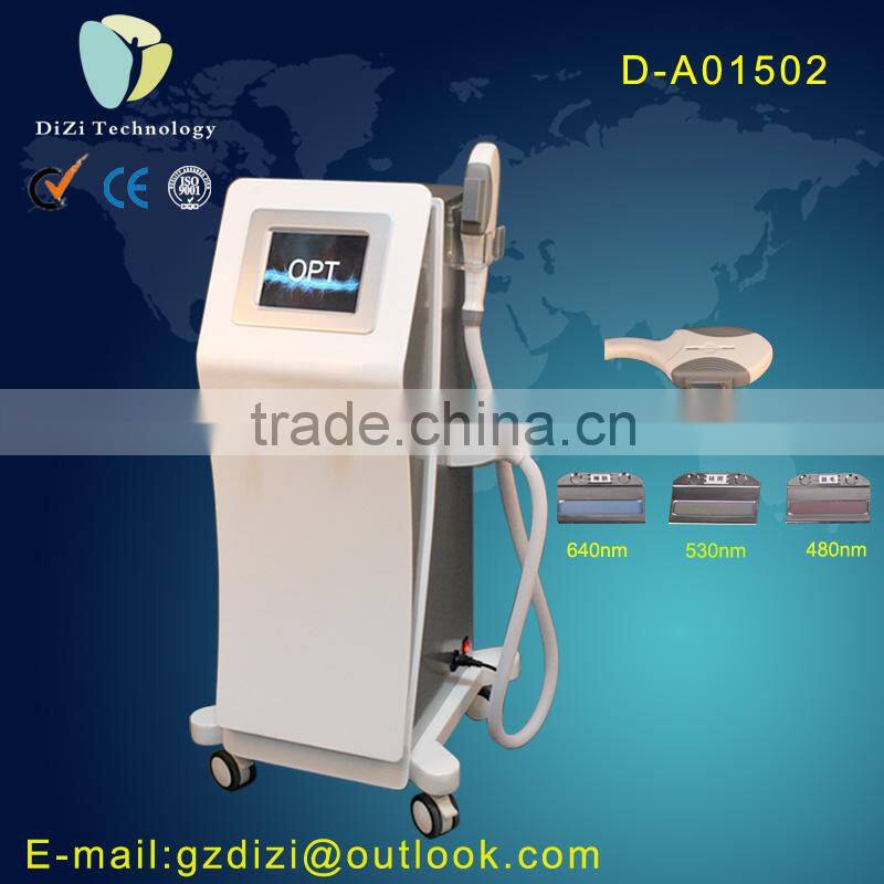 Portable OPT Shr Hair Removal Machine and skin rejuvenation machine