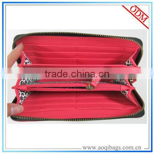 Hot Selling Ladies Fabric Long Wallet, Purse New Design WT017