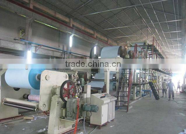 NCR carbonless paper blue image