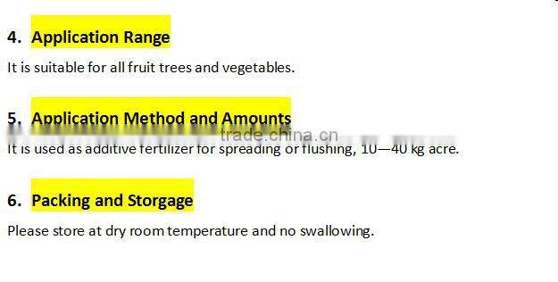 Easy Absorb NPK Fertilizer with Humic Acid 10-5-17