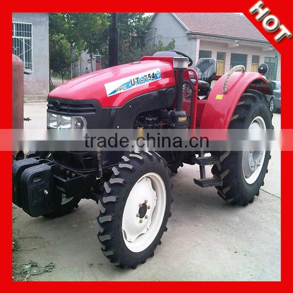 professional 75HP 4x4wd small tractors agricultural use