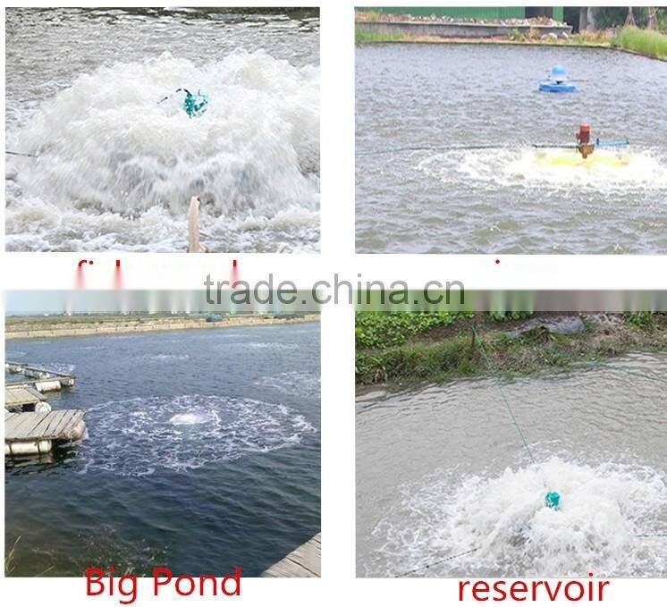 Aeration type aerator machine for fish farm