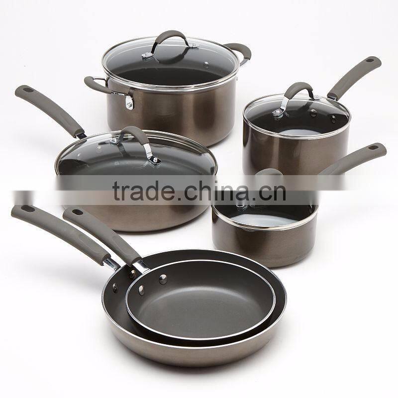 Cast Iron Cookware Mini Enamel Hot Soup Pots With Decal